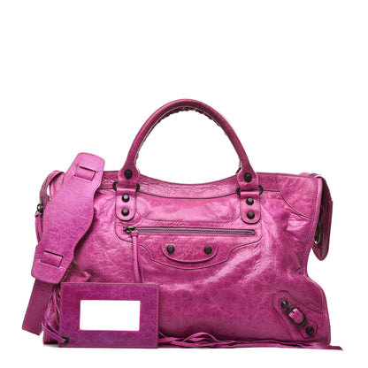 Balenciaga Agneau Classic Hardware City Amethyst 1 of 9