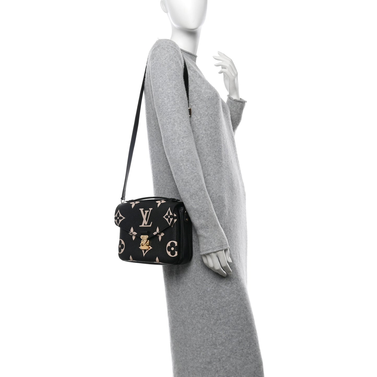 Empreinte Monogram Giant Pochette Metis Black Beige