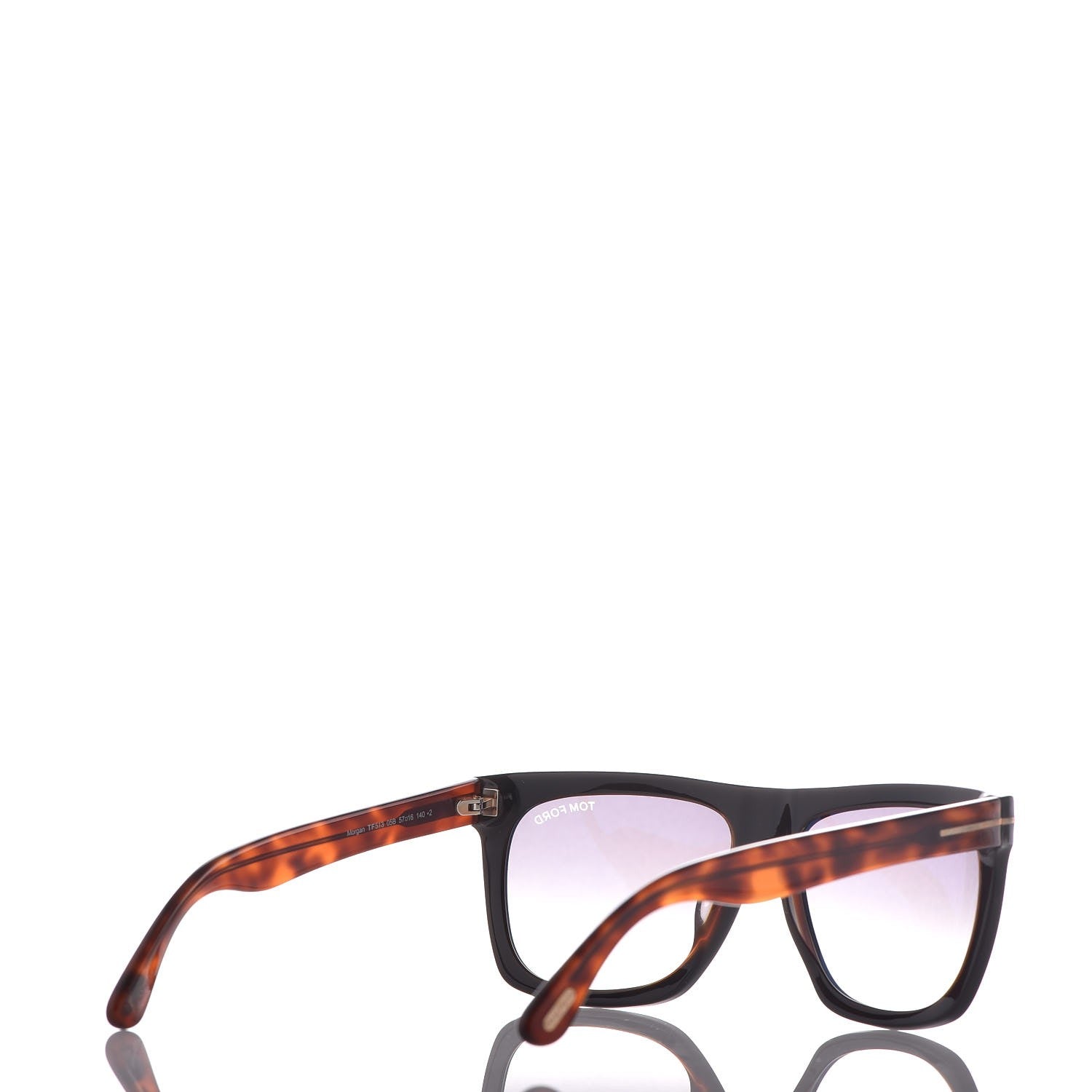 Tom Ford Morgan Sunglasses TF513 Black Havana 4 of 9