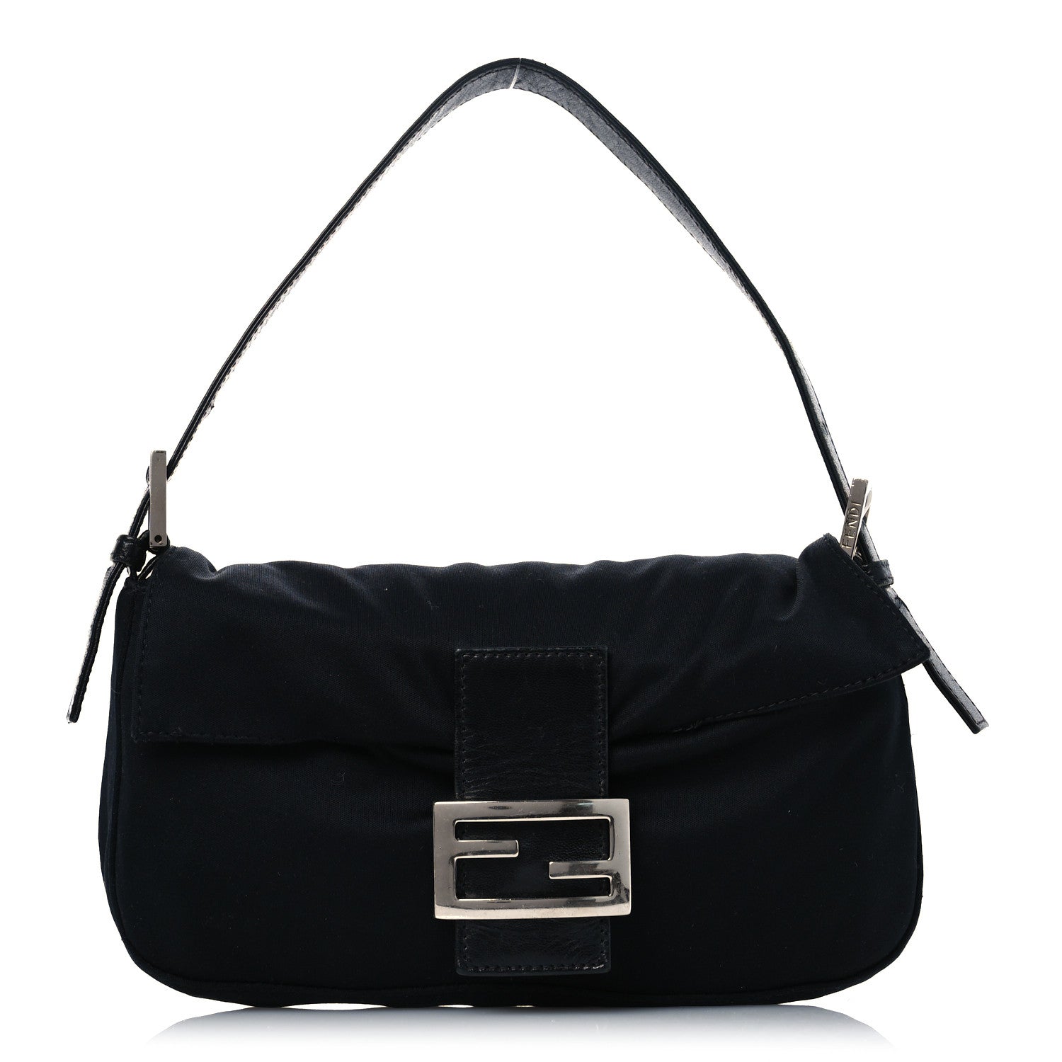 Fendi Neoprene Baguette Black 1 of 13