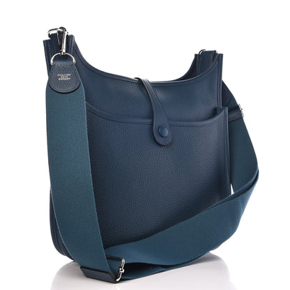 Hermes Taurillon Clemence Evelyne III PM Colvert 3 of 7