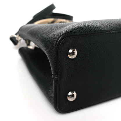 Louis Vuitton Taurillon Snakeskin Capucines PM Black 8 of 9