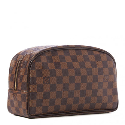 Louis Vuitton Damier Ebene Toiletry Bag 25 3 of 8