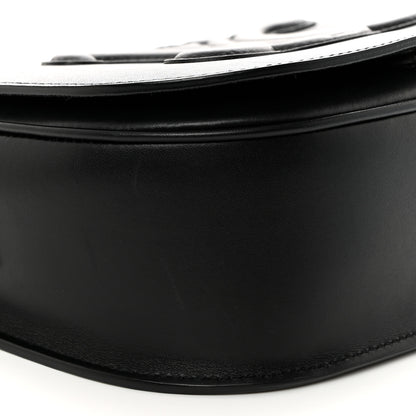 Celine Smooth Calfskin Cuir Triomphe Folco Crossbody Bag Black 9 of 10