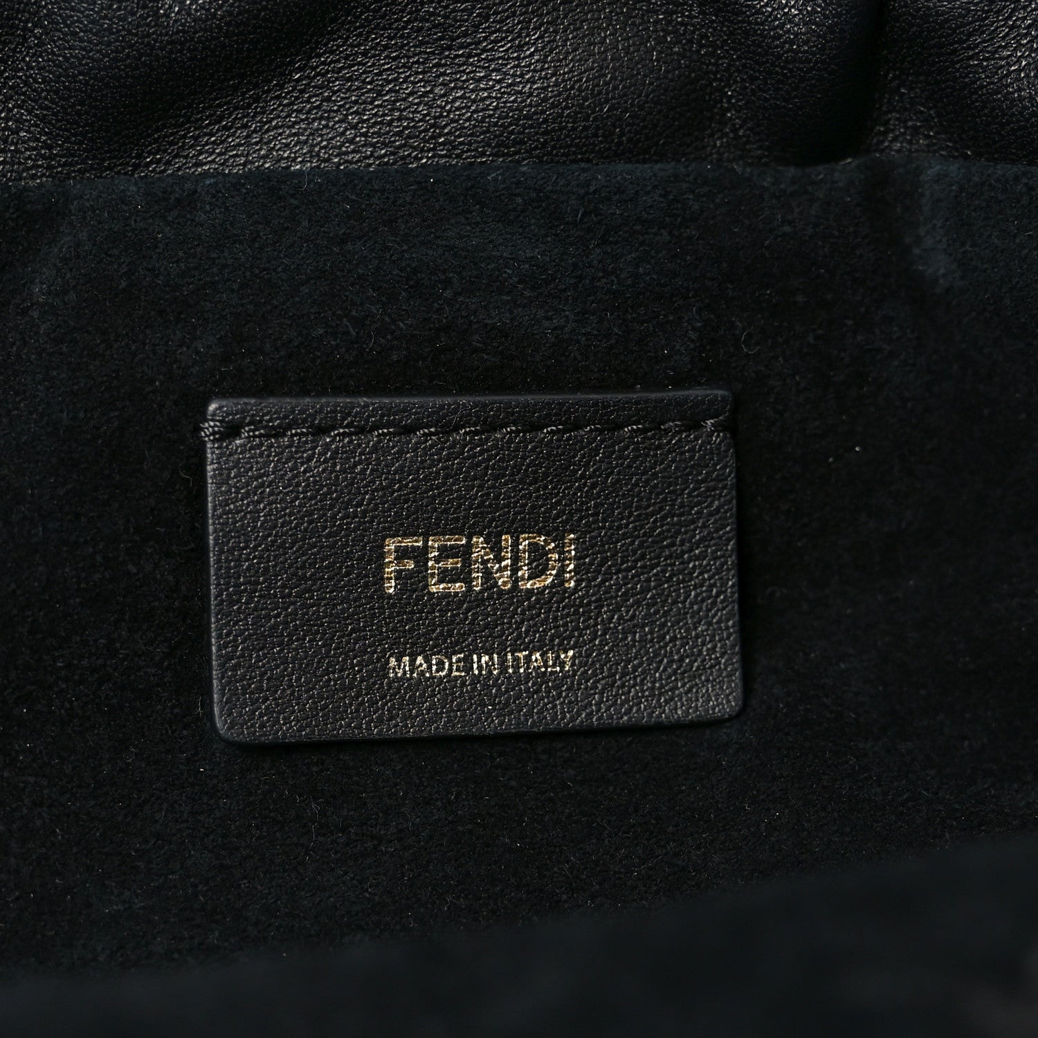 Fendi Nappa Medium Mamma Baguette Black 6 of 10