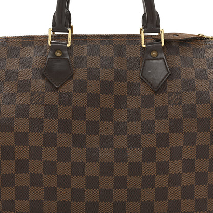 Louis Vuitton Damier Ebene Speedy 30 8 of 13