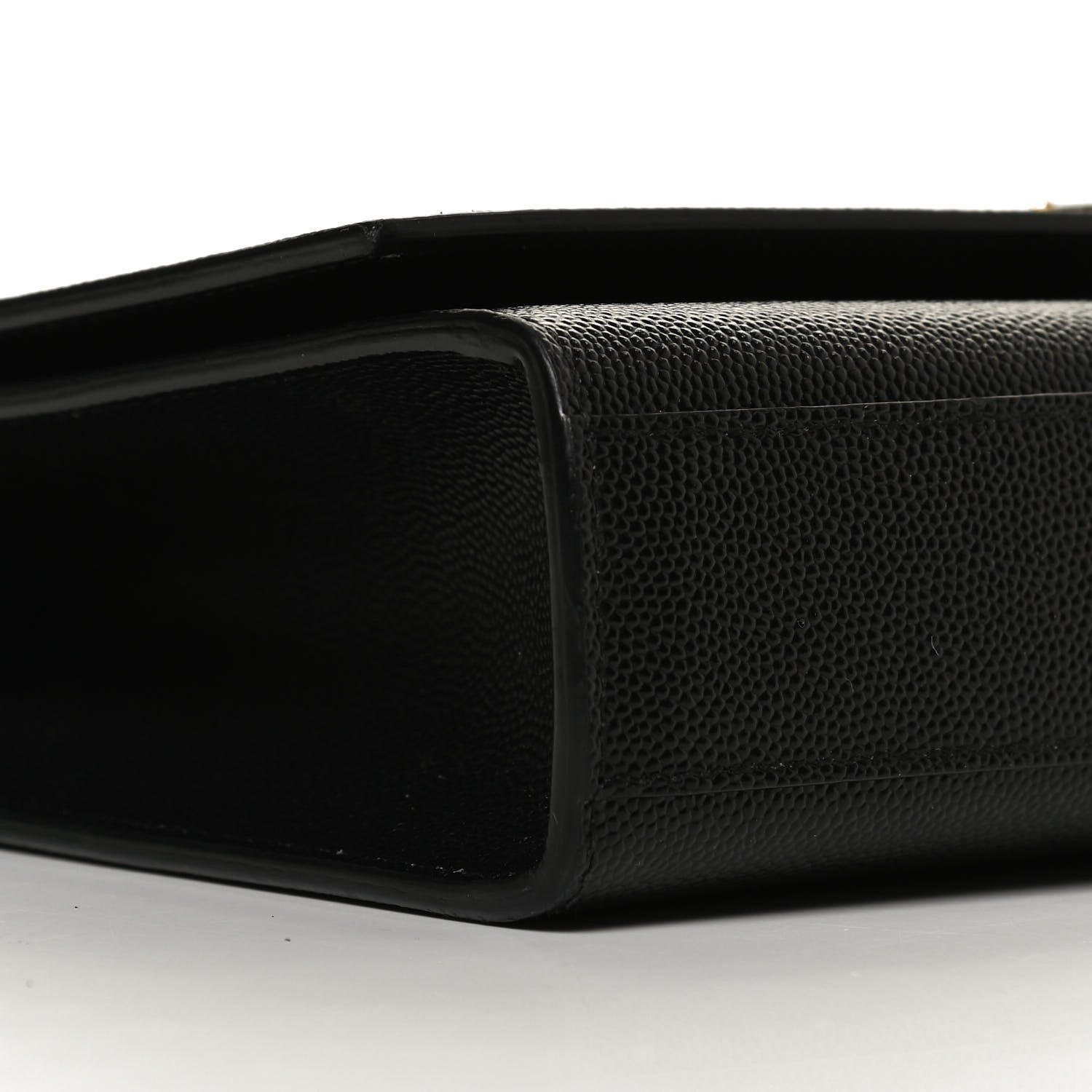 Saint Laurent Grain De Poudre Medium Classic Monogram Kate Satchel Black 9 of 13