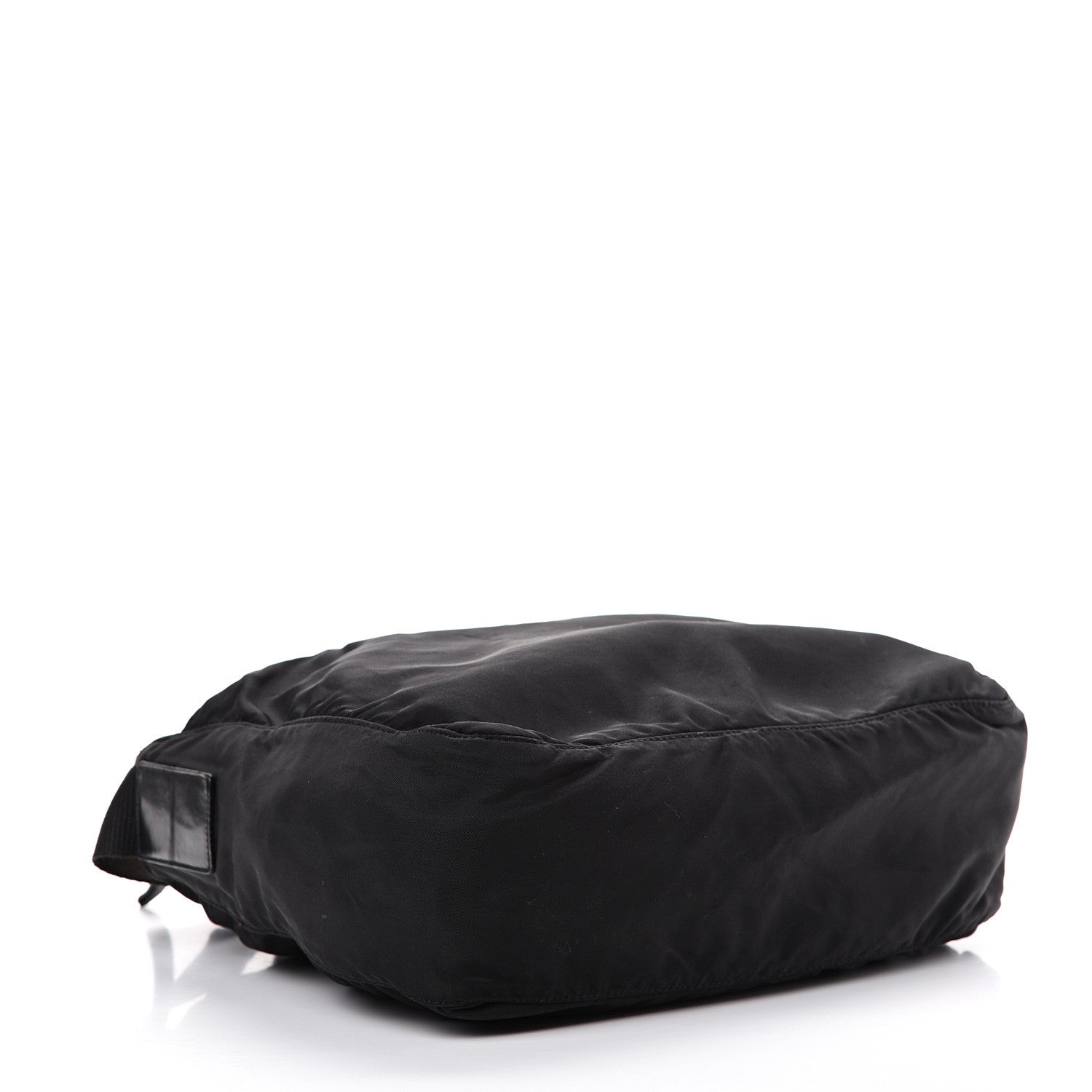 Prada Nylon Flat Messenger Bag Black 3 of 14