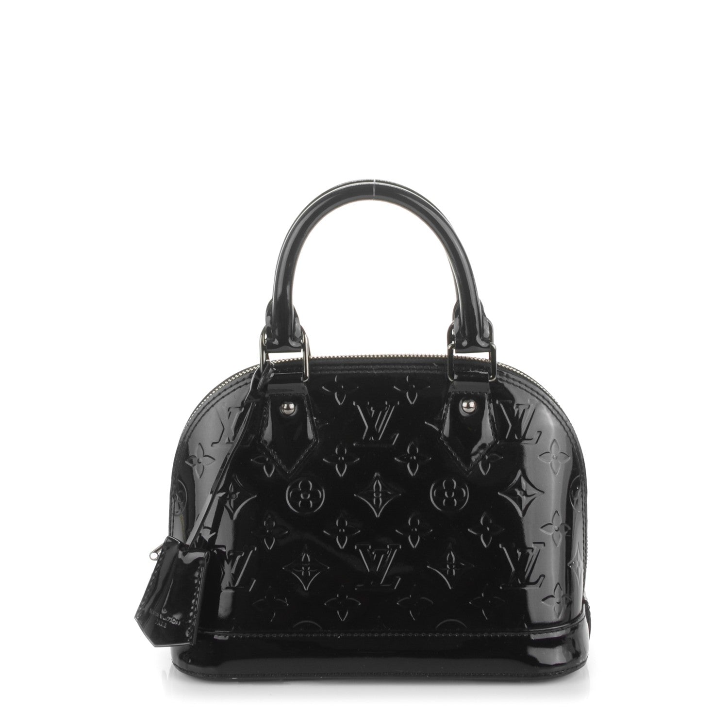 Louis Vuitton Vernis Alma BB Noir Magnetique 1 of 6