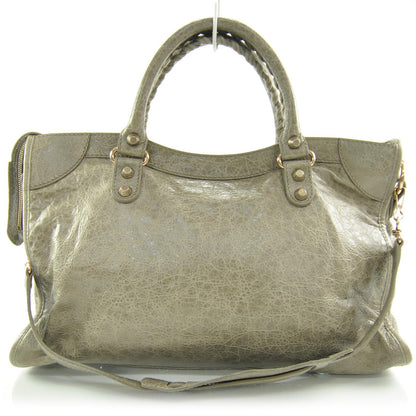 Balenciaga Agneau Giant 12 Rose Gold Hardware City Gris Poivre 4 of 10