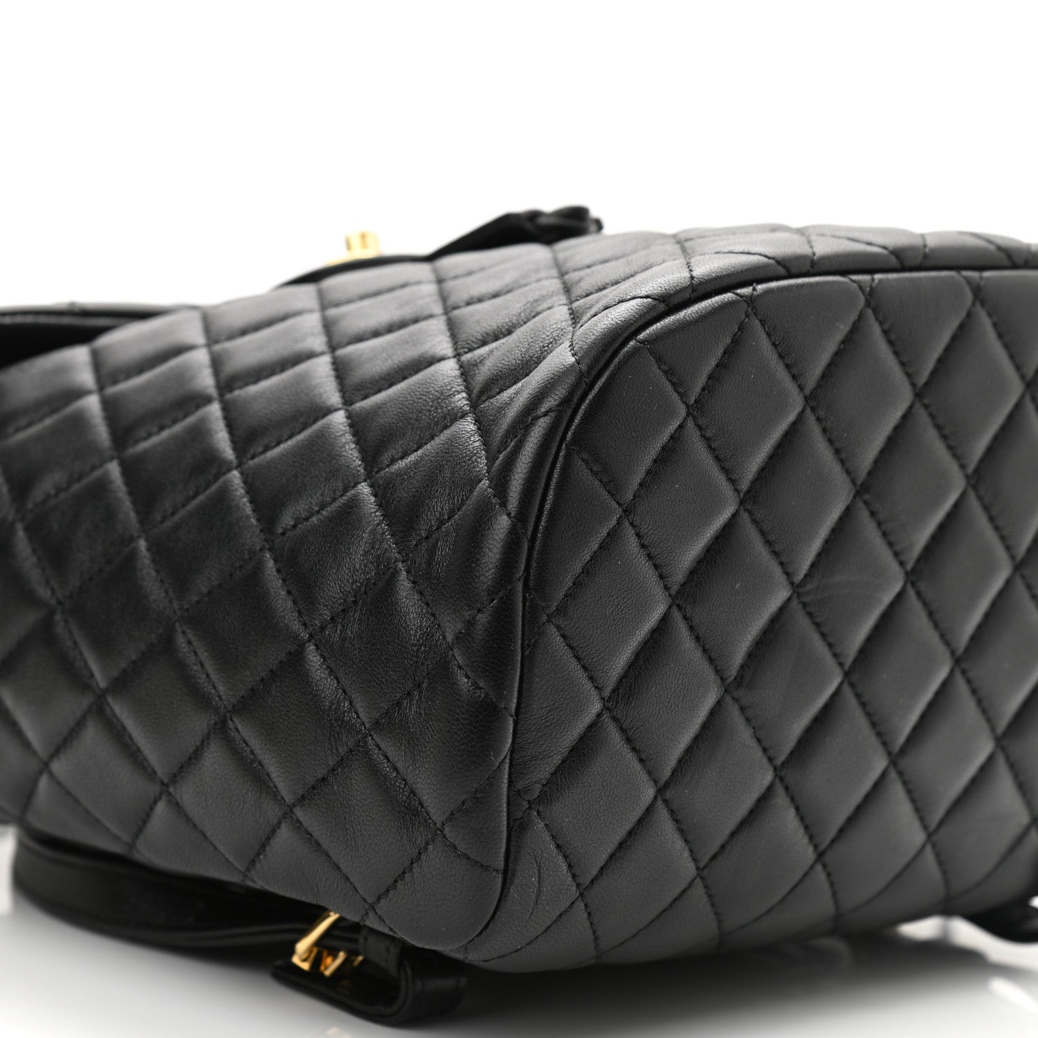 Chanel Lambskin Quilted Small Urban Spirit Backpack Black 9 of 13