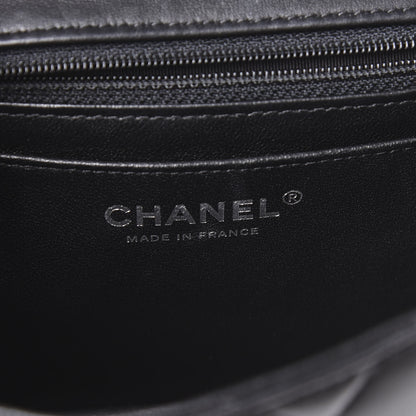 Chanel Lambskin Quilted Mini Square Flap Black 7 of 10