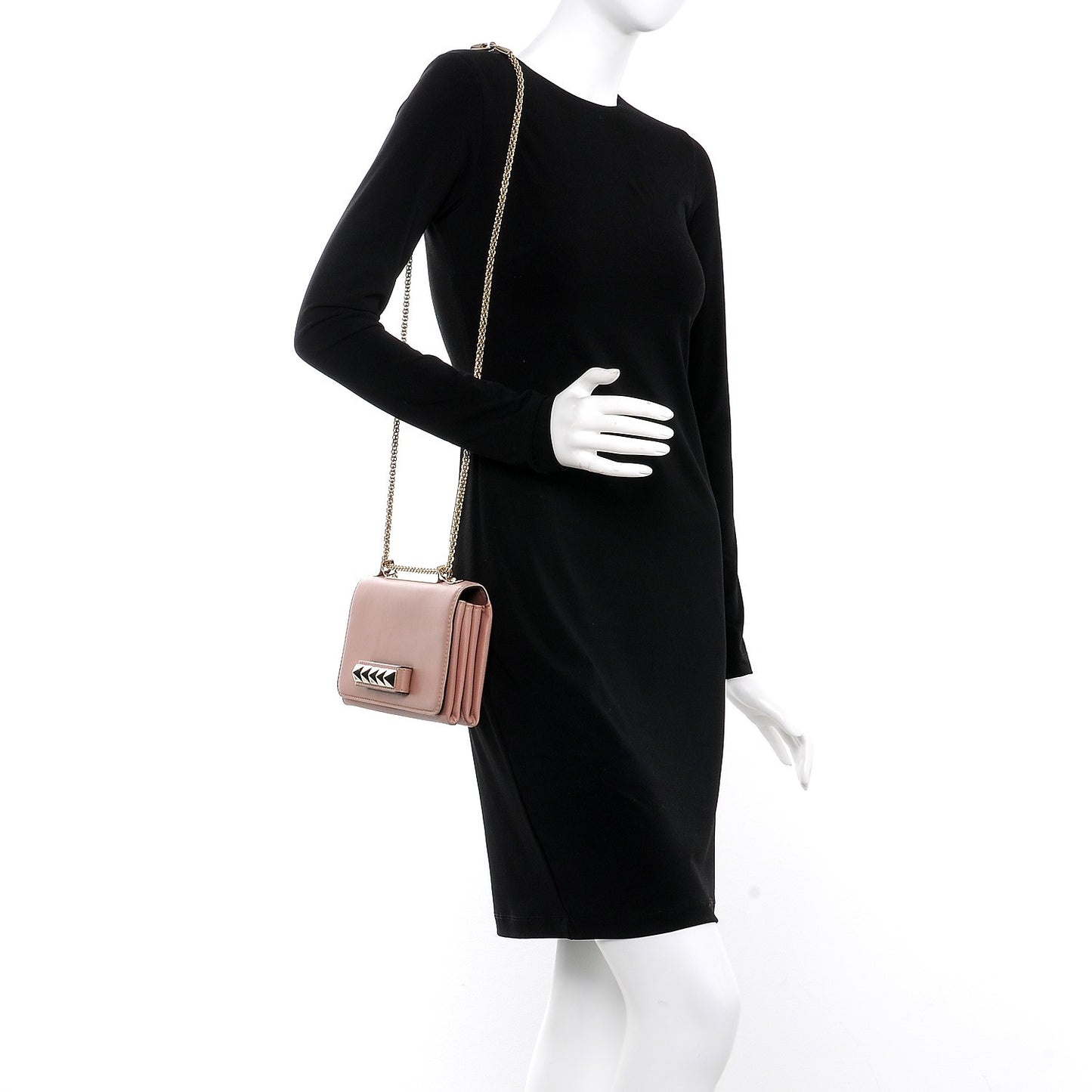 Nappa Va Va Voom Shoulder Bag Poudre