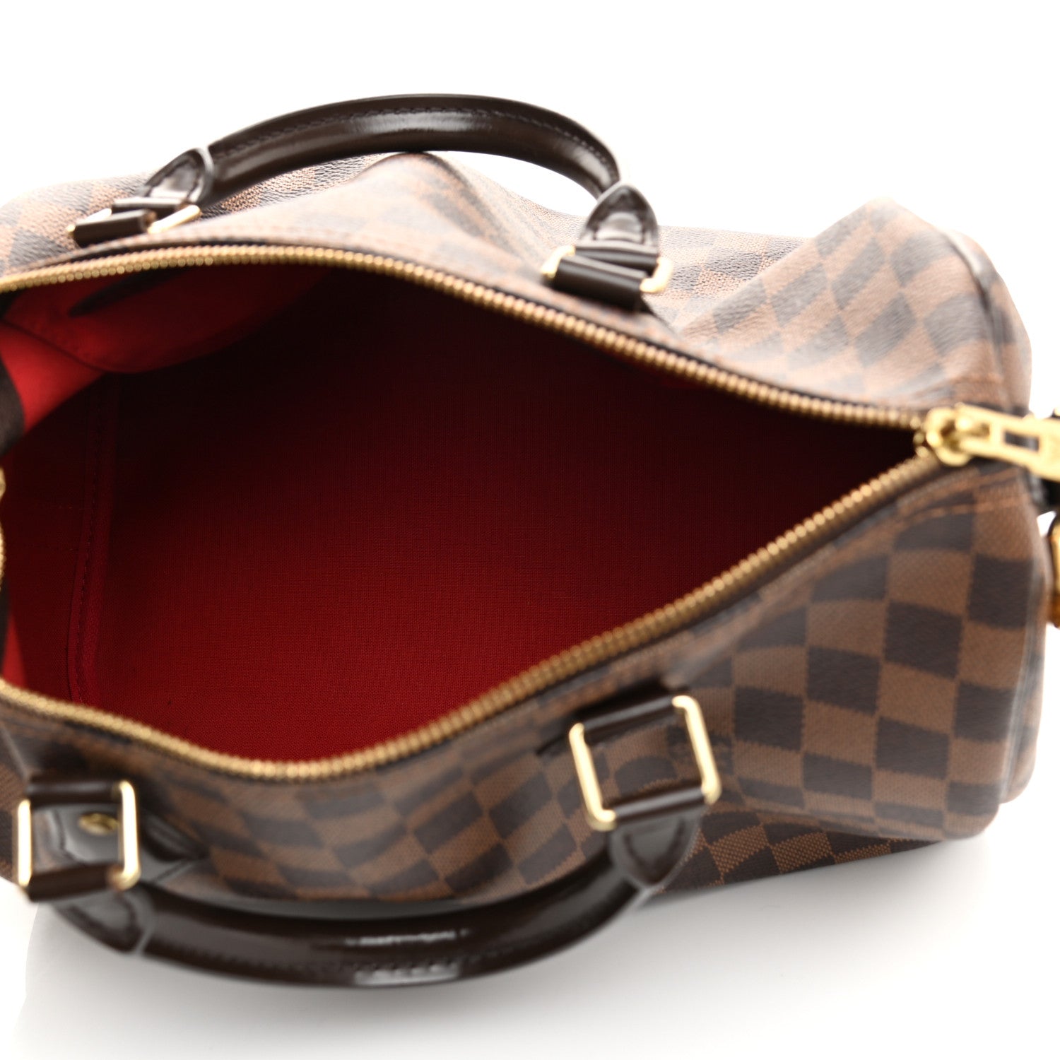 Louis Vuitton Damier Ebene Speedy Bandouliere 30 5 of 12