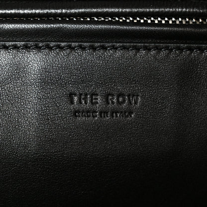 The Row Calfskin Leila Clutch Dark Navy 6 of 7