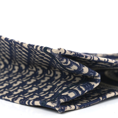 Christian Dior Oblique Large Book Tote Blue Multicolor 10 of 11