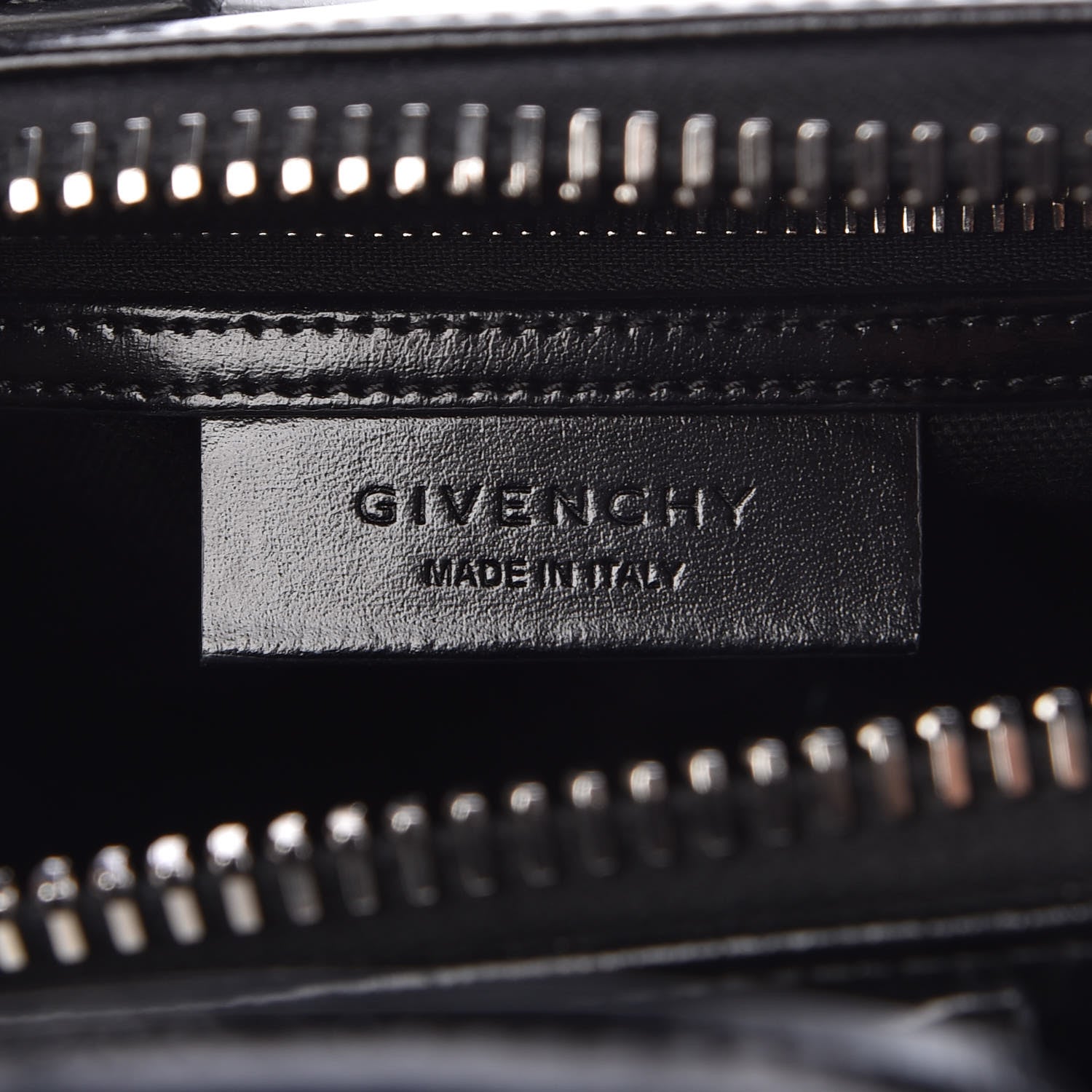 Givenchy Shiny Lord Calfskin Mini Antigona Black 6 of 7