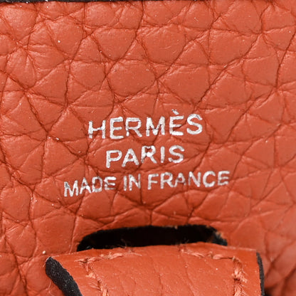 Hermes Taurillon Clemence Evelyne TPM Cuivre 6 of 12