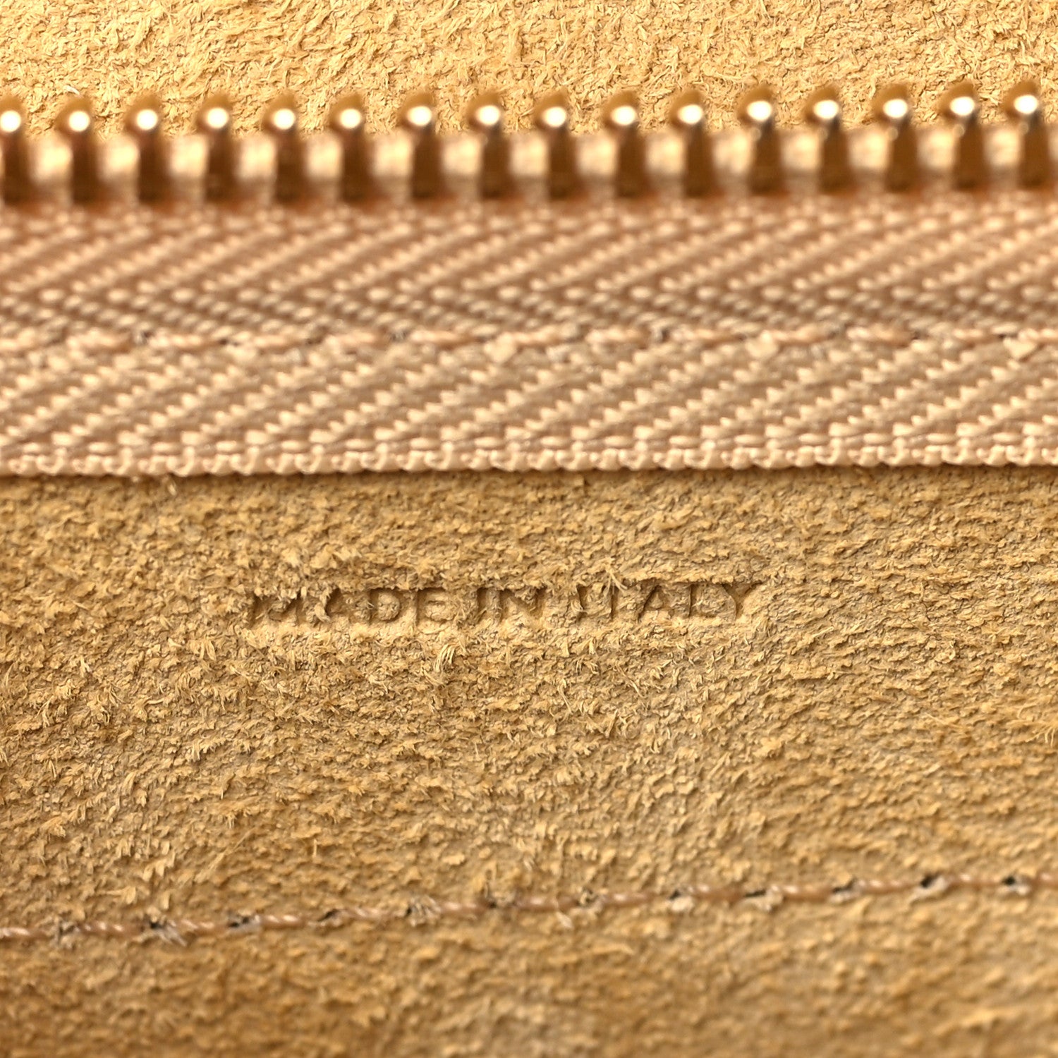 Celine Grained Calfskin Pico Belt Bag Pale Yellow 5 of 8
