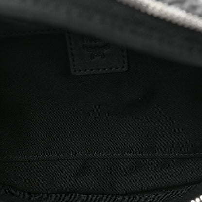 MCM Visetos Small Stark Belt Bag Black 5 of 8