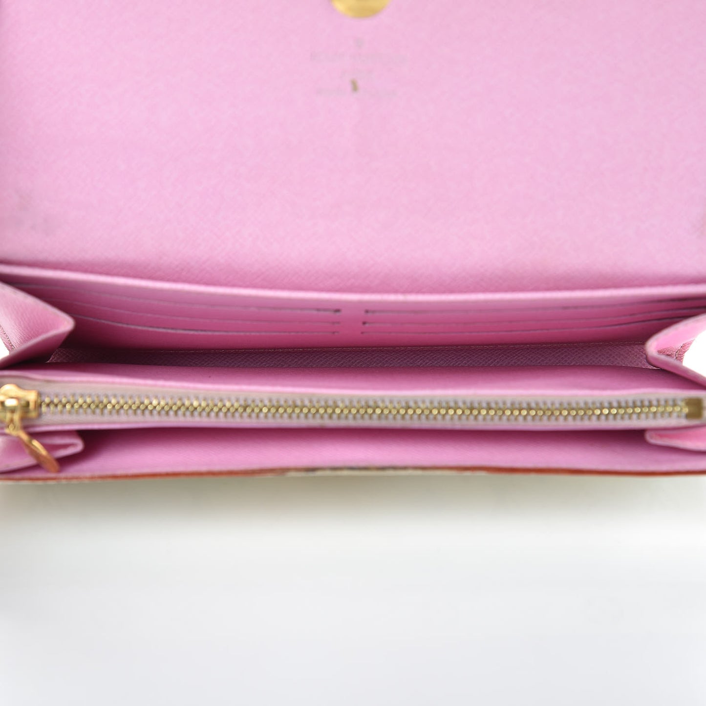 Monogram Multicolor Sarah Wallet White Litchi
