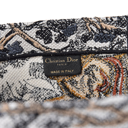Christian Dior Canvas Embroidered Large Dioriviera Toile De Jouy Book Tote Multicolor 6 of 10