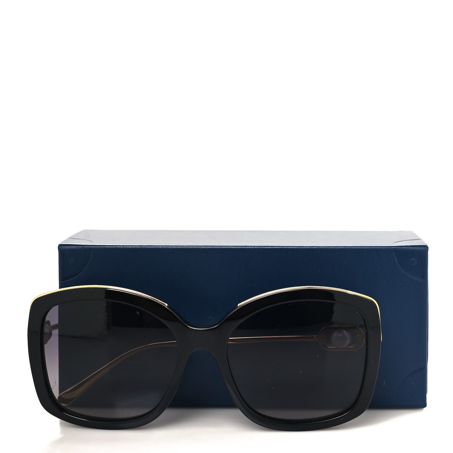 Louis Vuitton Monogram Pearl Square Z1932W Sunglasses Black 7 of 7