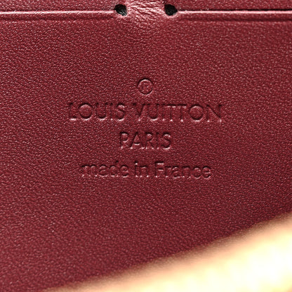 Louis Vuitton Vernis Zippy Wallet Rouge Fauviste 6 of 9