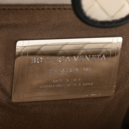 Bottega Veneta Nappa Intrecciato The Lauren 1980 Clutch Mist Black 6 of 6