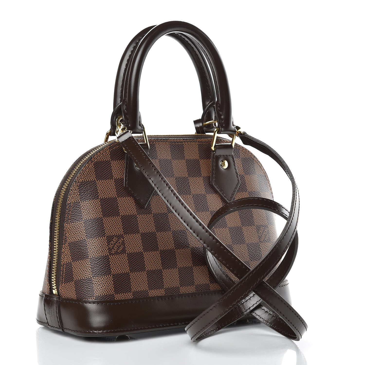 Louis Vuitton Damier Ebene Alma BB 3 of 10