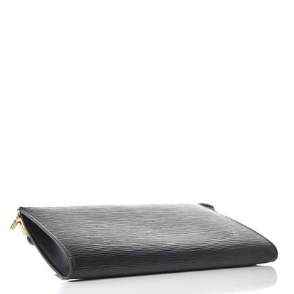 Louis Vuitton Epi Pochette Accessories 24 Black 4 of 9