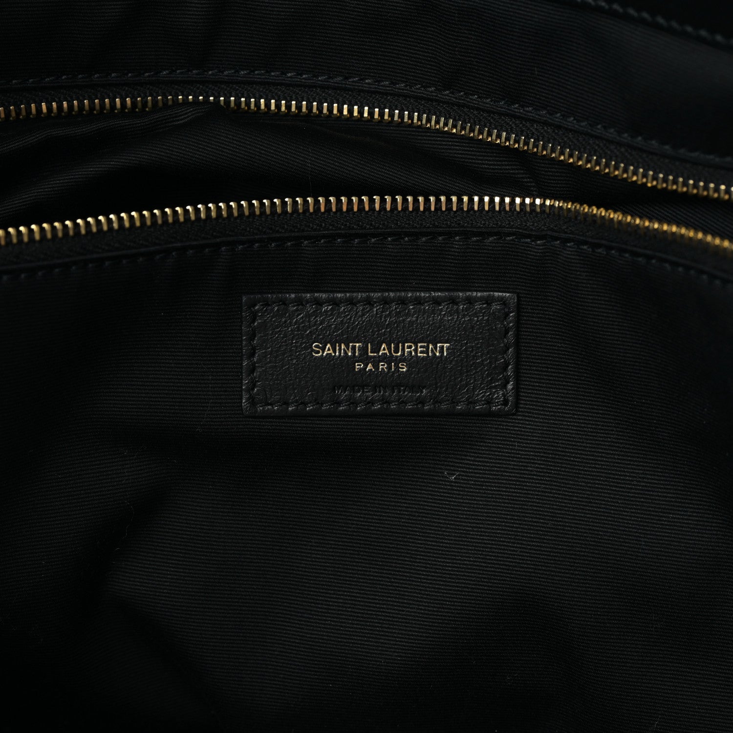 Saint Laurent Lambskin Quilted Maxi Icare Shopping Tote Black 7 of 9