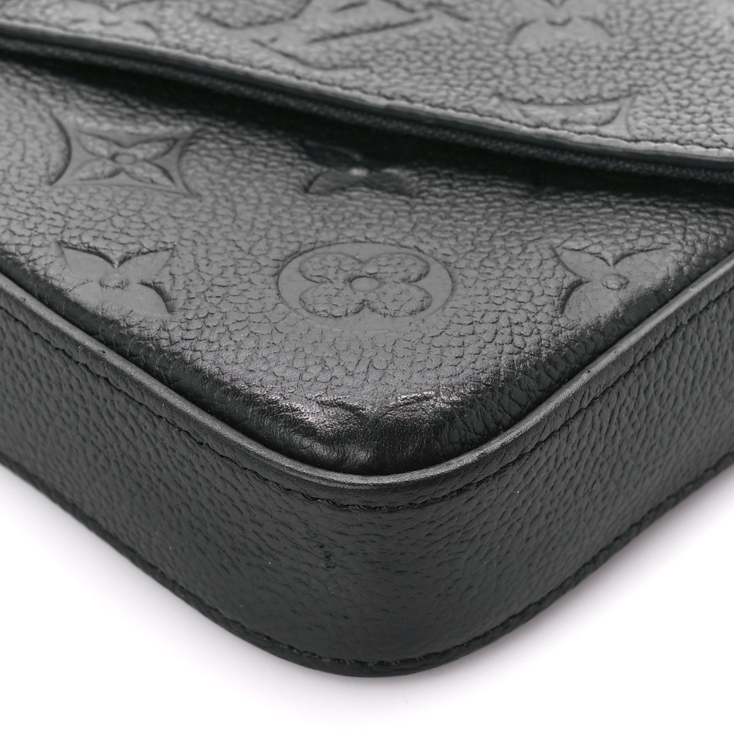 Louis Vuitton Empreinte Pochette Felicie Chain Wallet Black 10 of 10