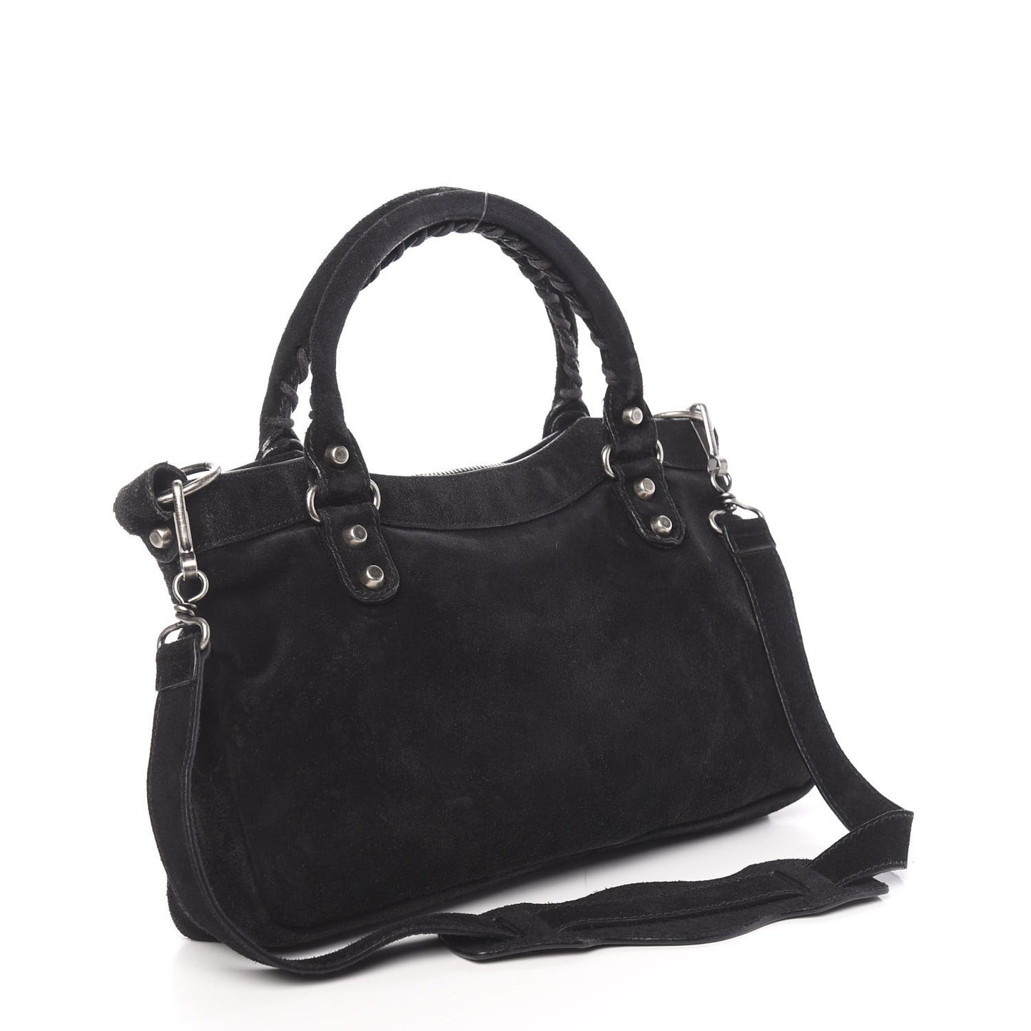 Baby Daim Suede Classic Hardware First Black