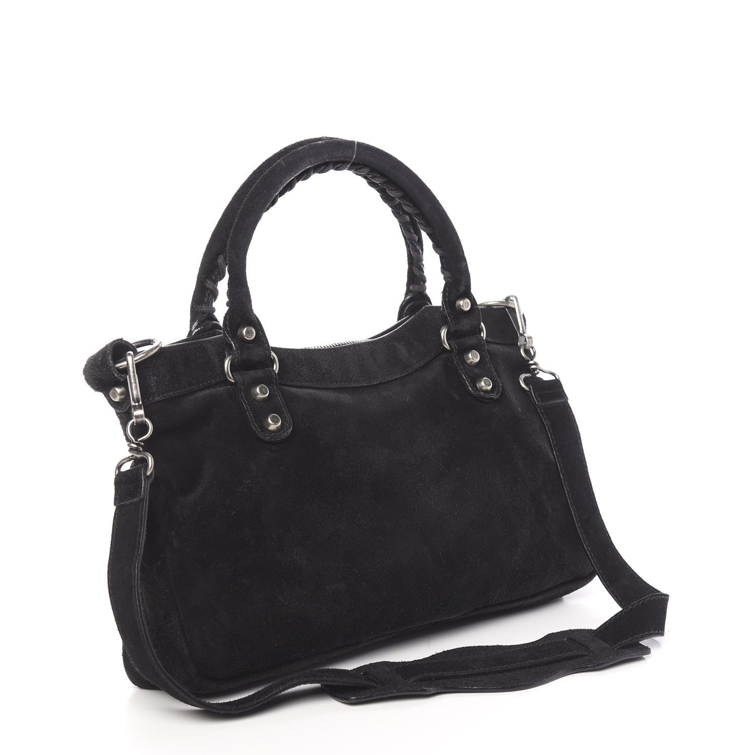 Balenciaga Baby Daim Suede Classic Hardware First Black 3 of 11