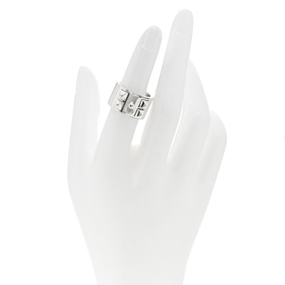 Hermes Sterling Silver Collier De Chien CDC Ring 51 5.75 2 of 4