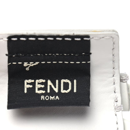 Fendi Recycled Plastic Vitello Liberty Matte Small Fendi Basket White Ice 5 of 9