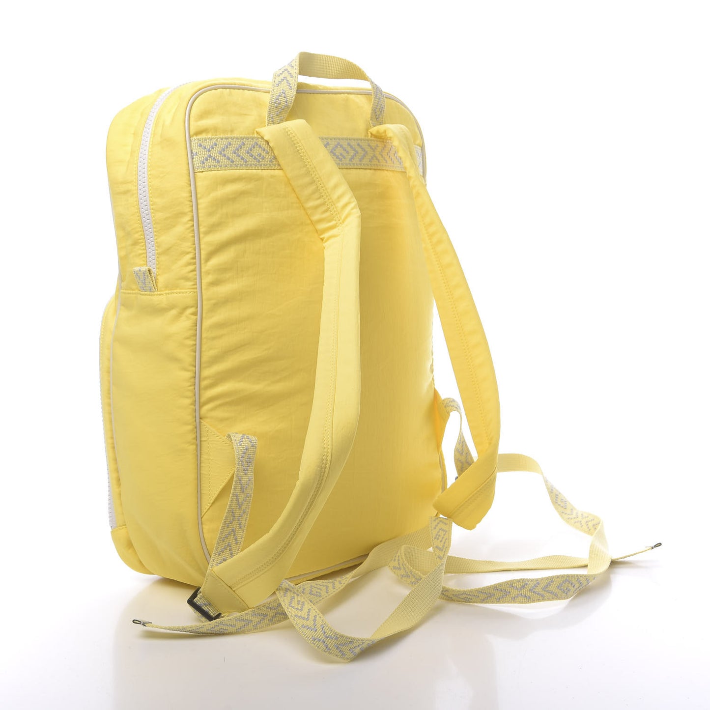 Nylon Twill Blind For Love Interlocking G Backpack Pastel Yellow Multicolor