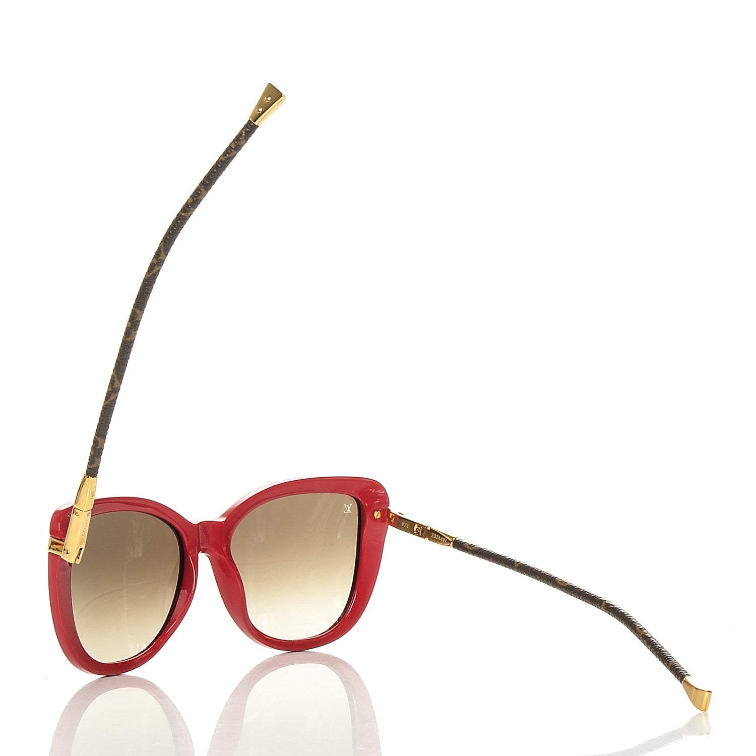 Louis Vuitton Monogram Charlotte Sunglasses Z0744W Cherry 7 of 9