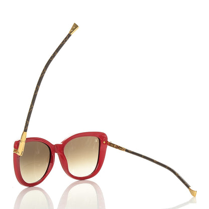 Louis Vuitton Monogram Charlotte Sunglasses Z0744W Cherry 7 of 9