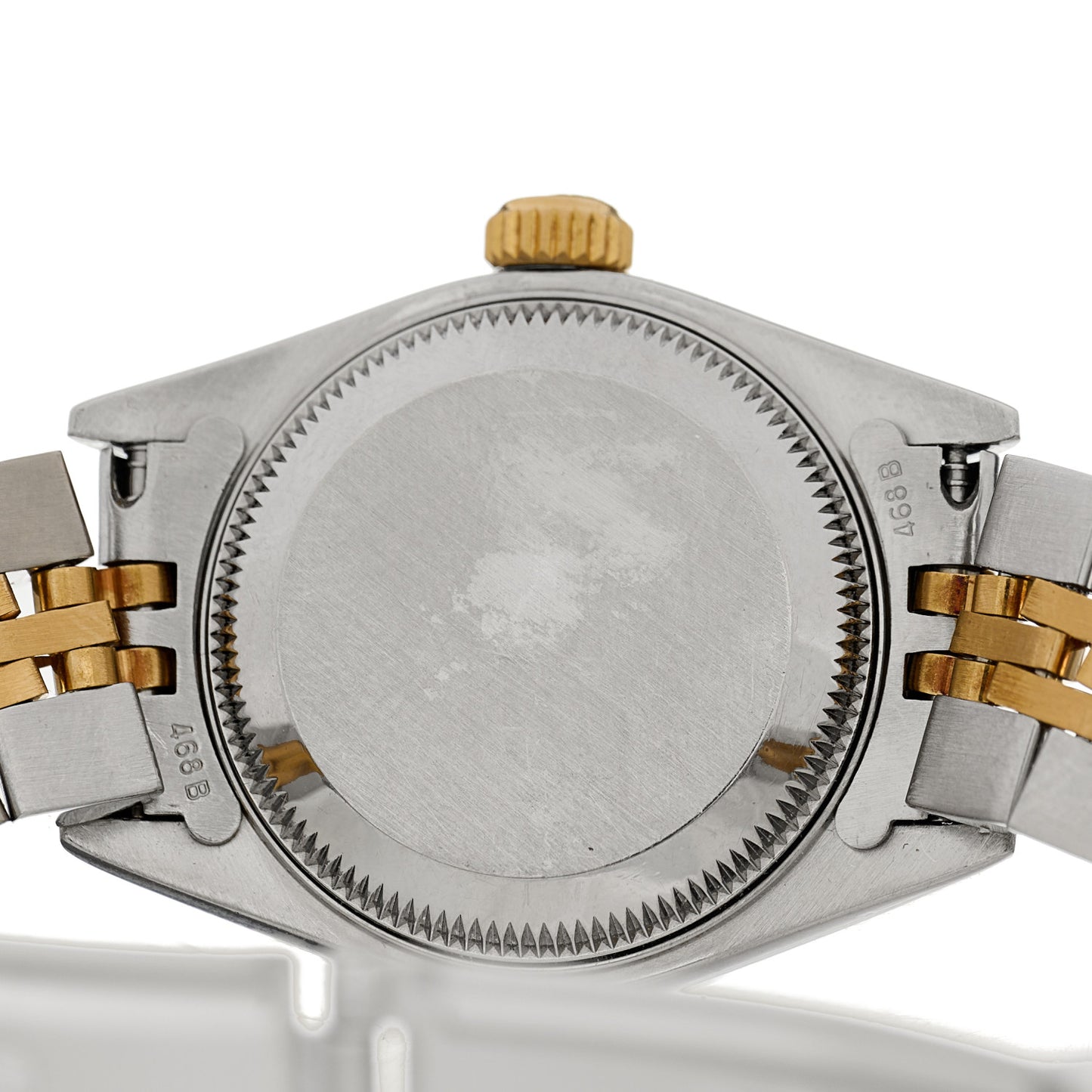 Stainless Steel 18K Yellow Gold 26mm Oyster Perpetual Datejust Watch Champagne 79173