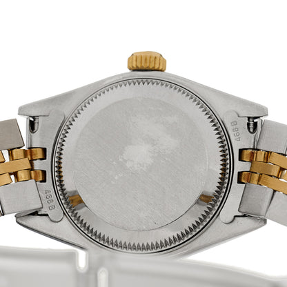 Rolex Stainless Steel 18K Yellow Gold 26mm Oyster Perpetual Datejust Watch Champagne 79173 4 of 5