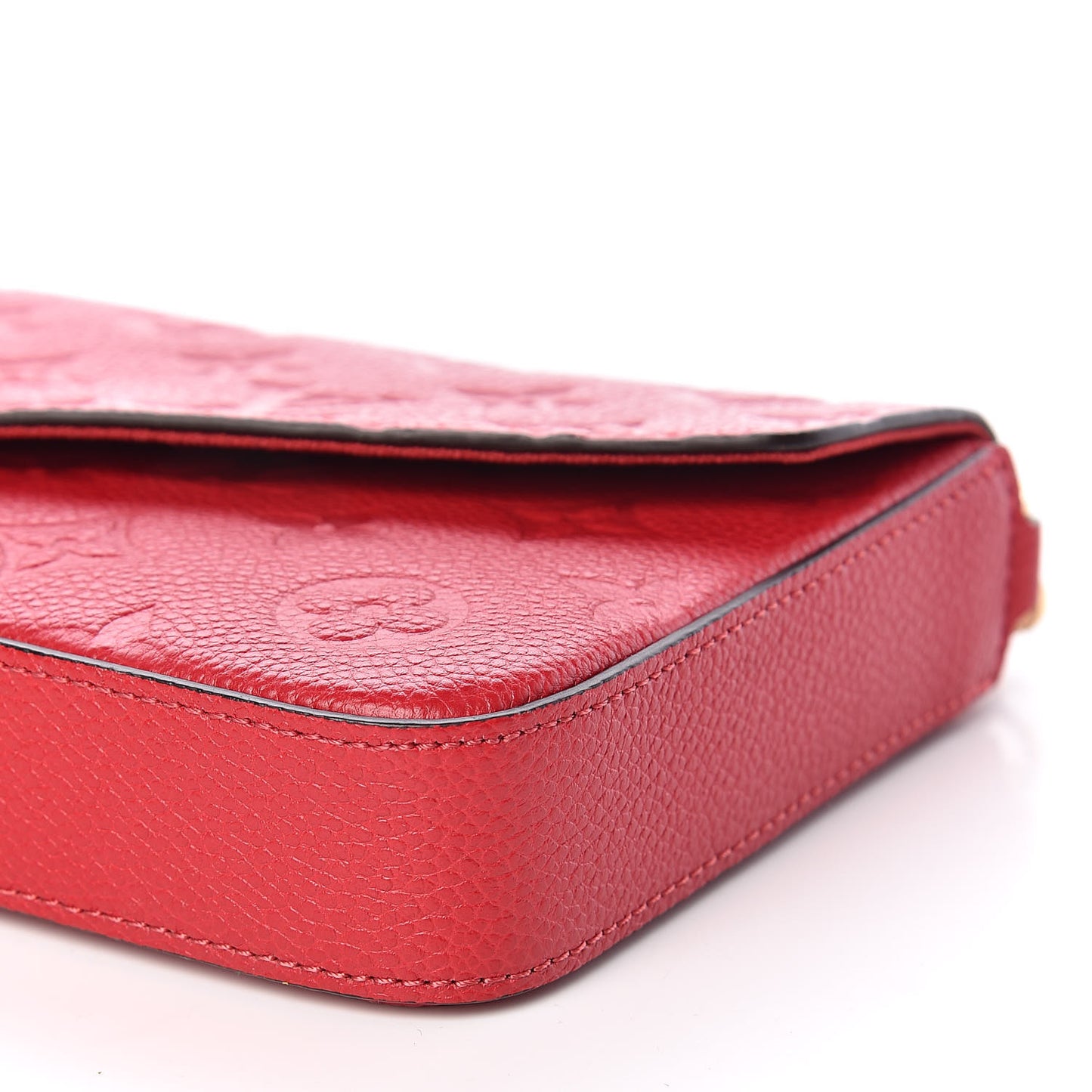 Empreinte Pochette Felicie Chain Wallet Cherry