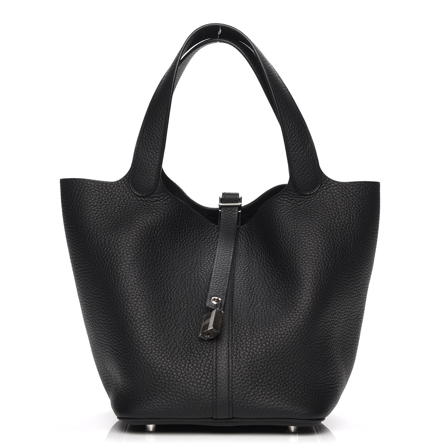 Taurillon Clemence Picotin Lock 22 MM Black