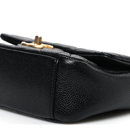 Chanel Caviar Quilted Mini Chain Soul Flap Black 10 of 10