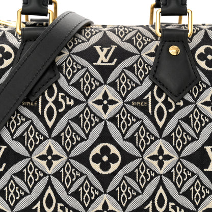 Louis Vuitton Jacquard Since 1854 Speedy Bandouliere 25 Grey 7 of 13