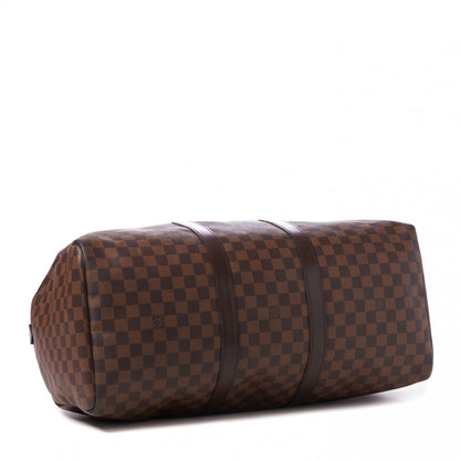 Louis Vuitton Damier Ebene Keepall 50 3 of 9
