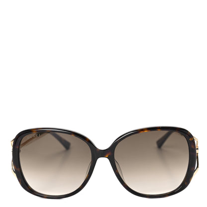 Gucci Acetate Metal Oversized Sunglasses GG0649SK Tortoise 2 of 7