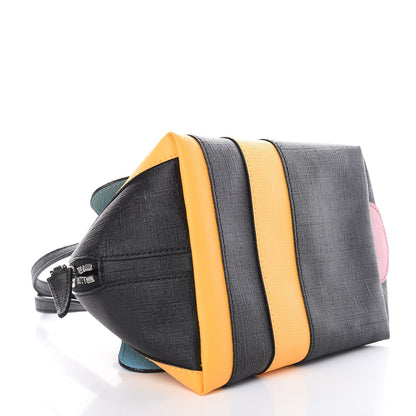 Gucci Supreme Canvas Childrens Zoo Bee Bag Black New Buttercup Azzurro 4 of 9