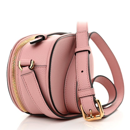 Versace Grainy Calfskin Virtus Top Handle Camera Bag Pink 3 of 10
